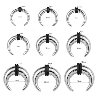 Pincher Kit | Surgical Steel | Stretching Set | 14g-00g