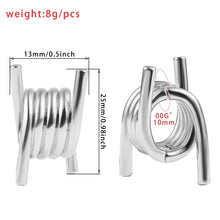 Load image into Gallery viewer, Barbwire Lobe Wraps Ear Hangers | Hinged Ring Stack Clips
