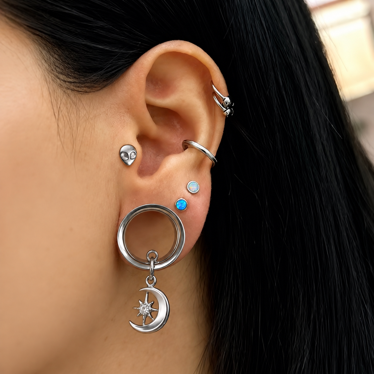 DIY Dangle Connector Ear Tunnels | Make Your Own Dangle Gauges