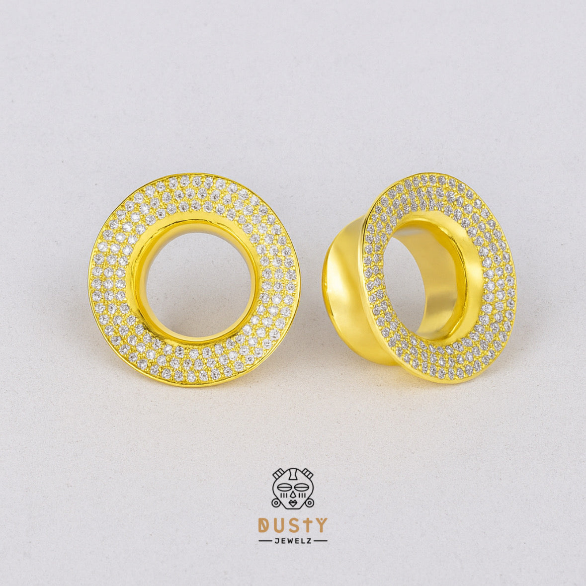 Crystal Paved Wide Flared Steel Tunnels