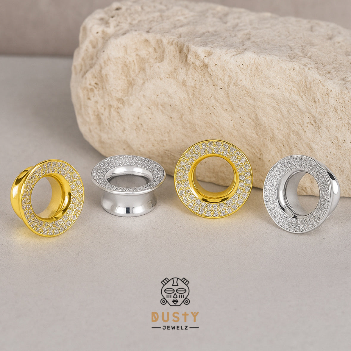 Crystal Paved Wide Flared Steel Tunnels