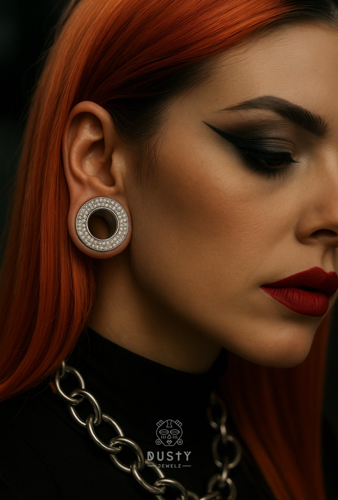 Crystal Paved Wide Flared Steel Tunnels