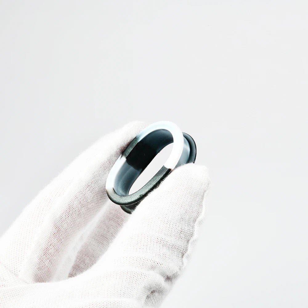 Extra Big Marble Silicone Tunnels | Flexible Plugs | 8mm-38mm
