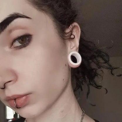 Extra Big Silicone Tunnels | Flexible Plugs | 3mm-76mm