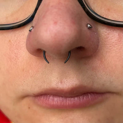 Septum Pincher | Stainless Steel Taper - DustyJewelz