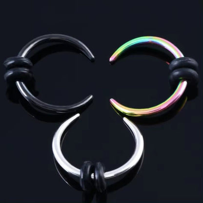 Septum Pincher | Stainless Steel Taper - DustyJewelz