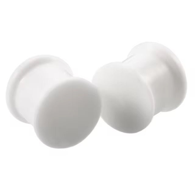 Silicone Ear Plugs | Double Flare | Flexible Expanders | 14mm - 25mm - DustyJewelz