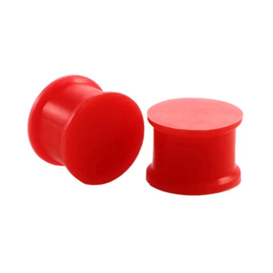 Silicone Ear Plugs | Double Flare | Flexible Expanders | 14mm - 25mm - DustyJewelz