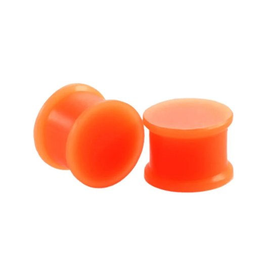 Silicone Ear Plugs | Double Flare | Flexible Expanders | 14mm - 25mm - DustyJewelz