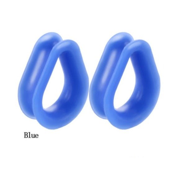 Silicone Teardrop Eyelets| Double Flare Tunnels | 6mm - 24mm - DustyJewelz