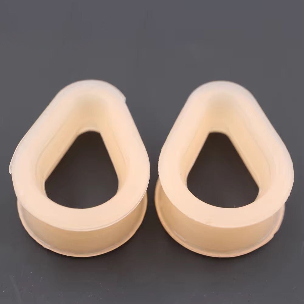 Silicone Teardrop Eyelets| Double Flare Tunnels | 6mm - 24mm - DustyJewelz