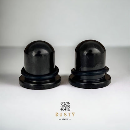 Single Flare Steel Plugs | Dead Stretching Set | 0.5mm Increments