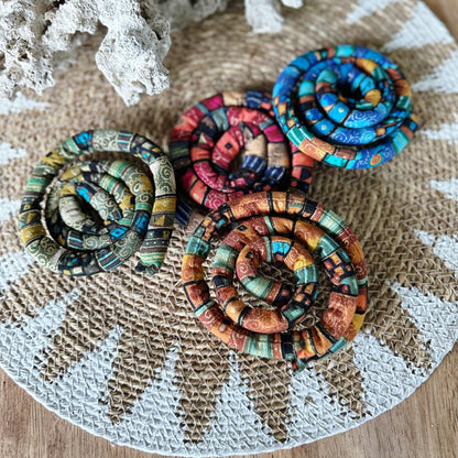 Spiralocks Bendable Hair Ties | Dread Spiral - DustyJewelz