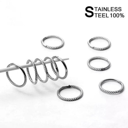 10 Set Multi Rope Ring Stack - DustyJewelz