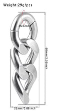 Load image into Gallery viewer, Cuban Link Chain Ear Weights | Triple Links
