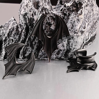 Bat Wing Saddle Plugs | Lobe Spreaders - DustyJewelz