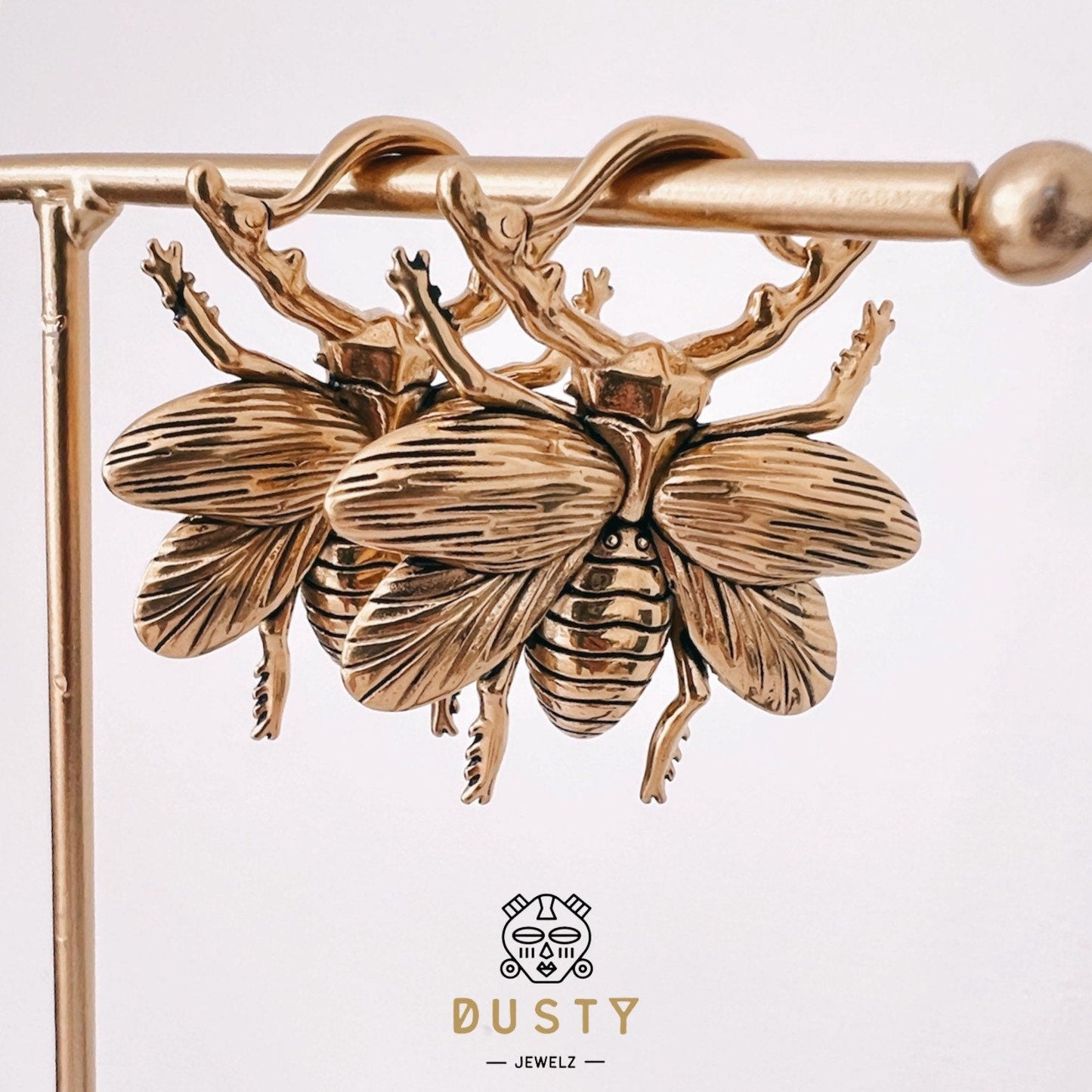 Bee Ear Weights | Hangers - DustyJewelz