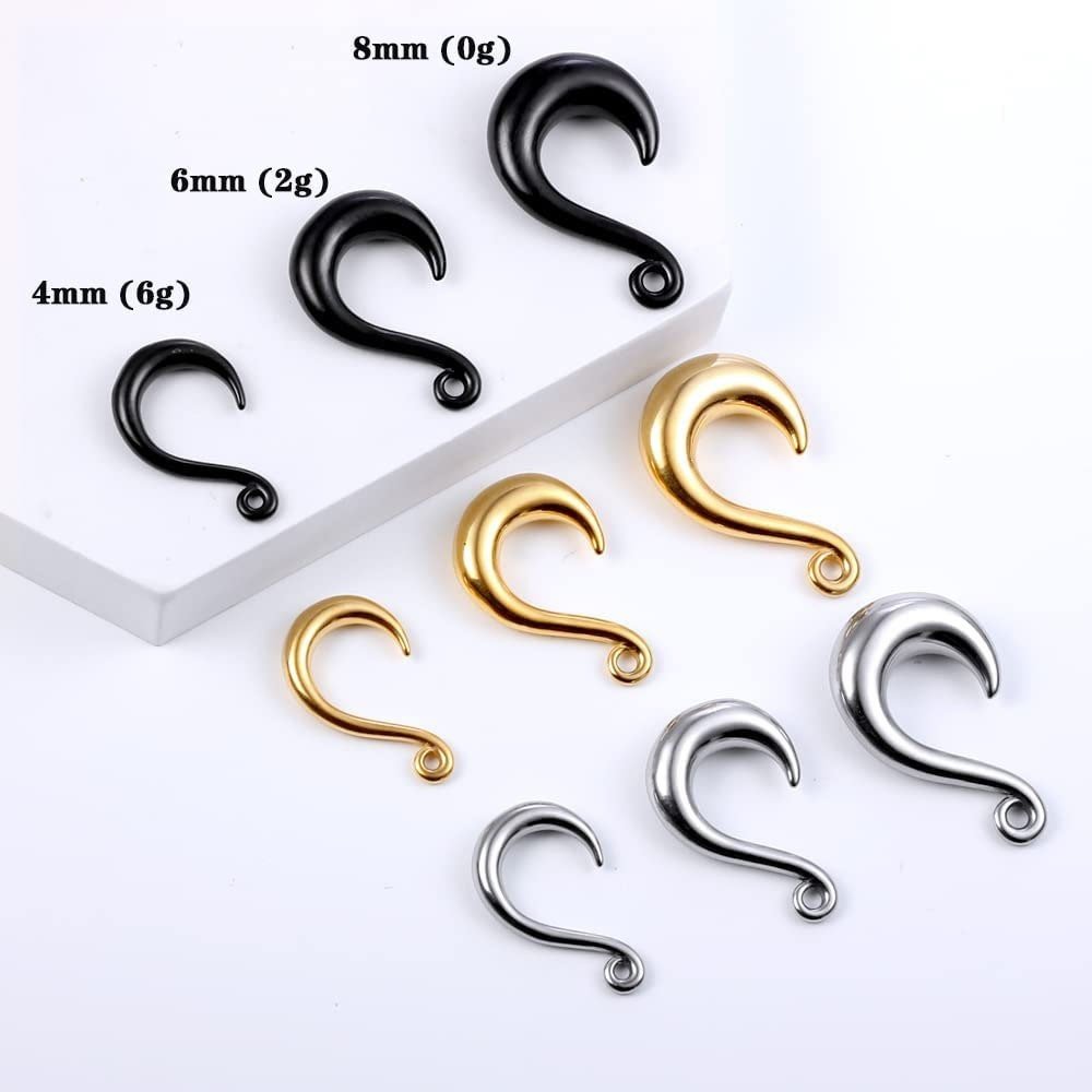 DIY Curled Ear Hooks For Weights And Hangers - DustyJewelz