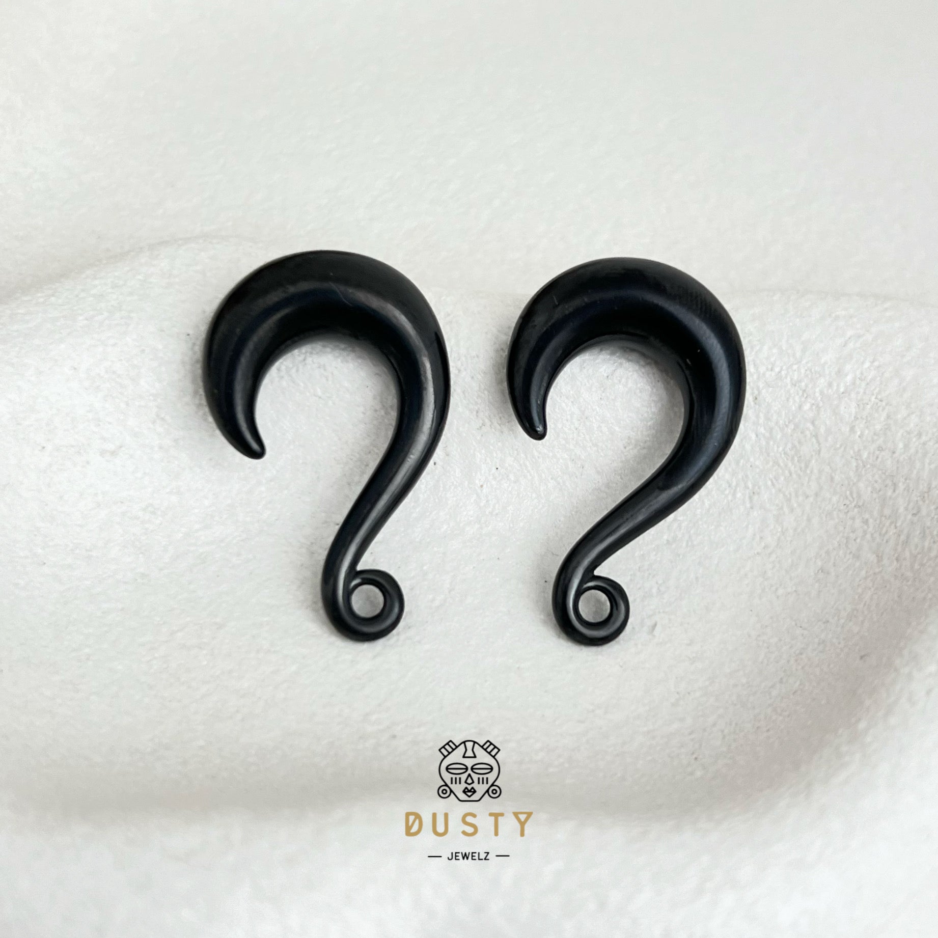 DIY Curled Ear Hooks For Weights And Hangers - DustyJewelz