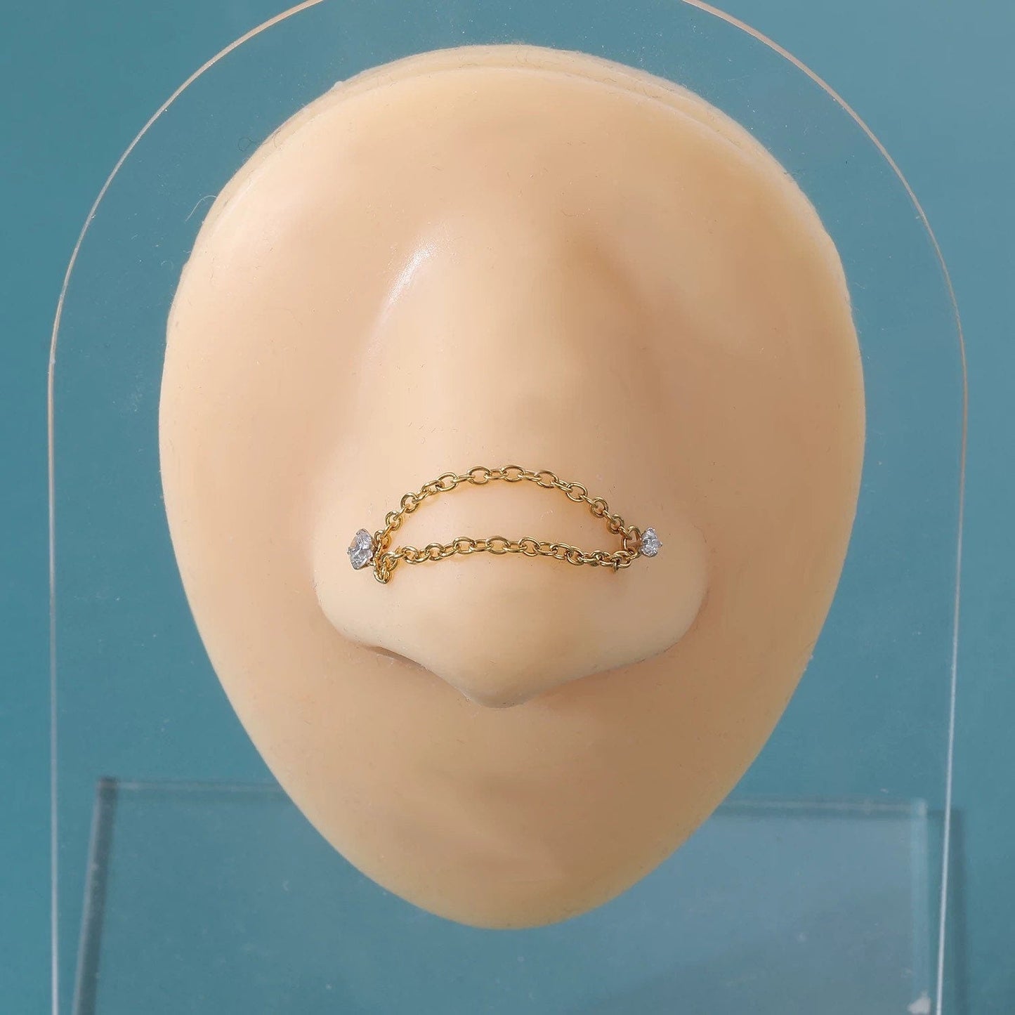 Double Nose Chain ONLY - DustyJewelz