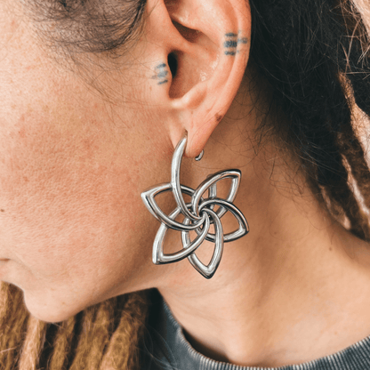 Flower Ear Weights | Lobe Hangers