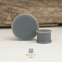 Load image into Gallery viewer, Grey Silicone Plugs | Double Flare - DustyJewelz

