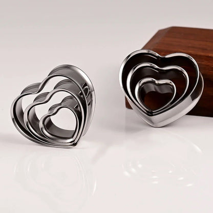 Heart Swirl Ear Tunnels | Spiral Multi Layered Steel Plugs - DustyJewelz