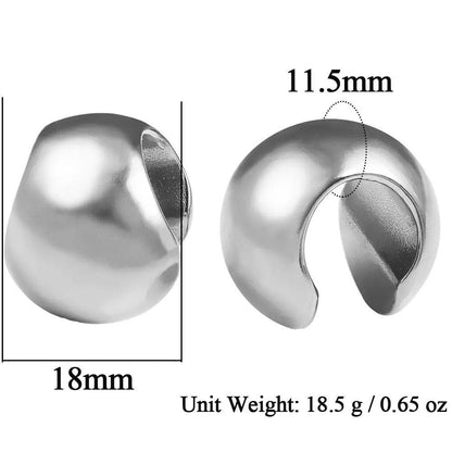 Moon Orb Ear Weights | Lobe Cuff