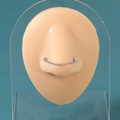 Nose Chain And Studs Set - DustyJewelz
