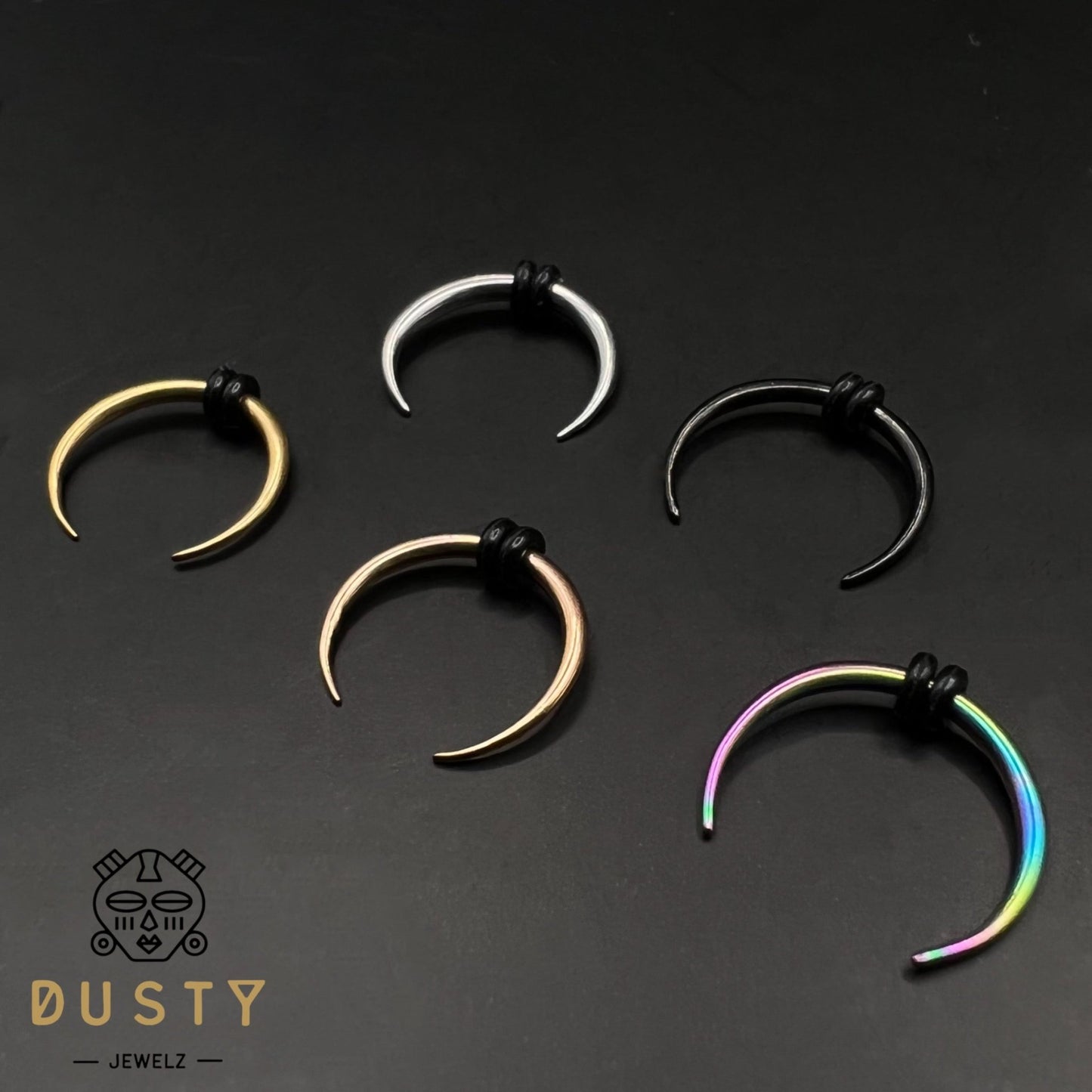 Septum Pincher | Stainless Steel Taper - DustyJewelz