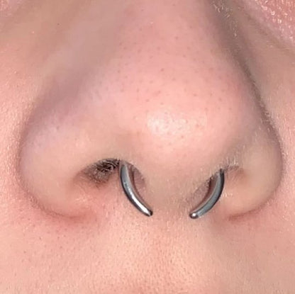 Septum Pincher | Stainless Steel Taper - DustyJewelz