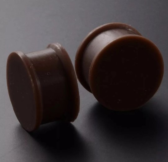 Skin Colour Silicone Ear Plugs (3mm-25mm) - DustyJewelz