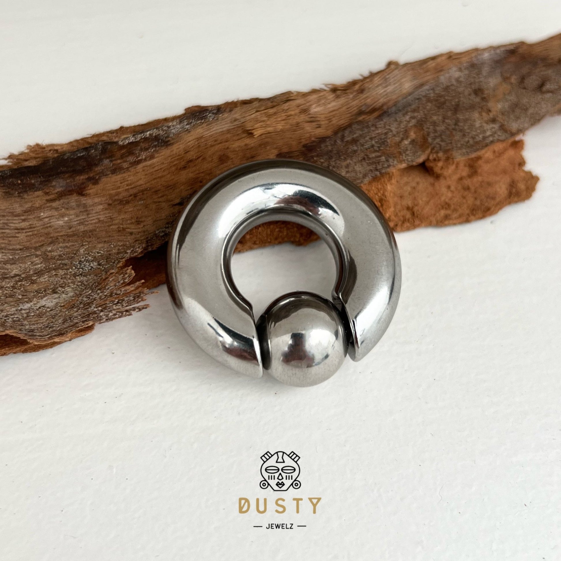 Steel Spring Loaded Ball Closure Ring | BCR Piercing Rings | CBR - DustyJewelz